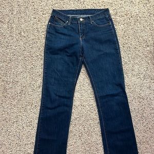 Wrangler Q-Baby 7/8 x 34 Jeans - missing gems on back pockets